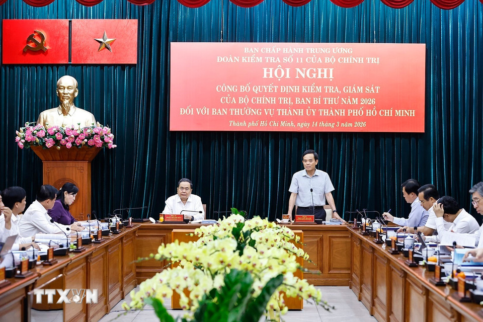 Công bố Quyết định kiểm tra, giám sát với Ban Thường vụ Thành ủy TPHCM- Ảnh 7.