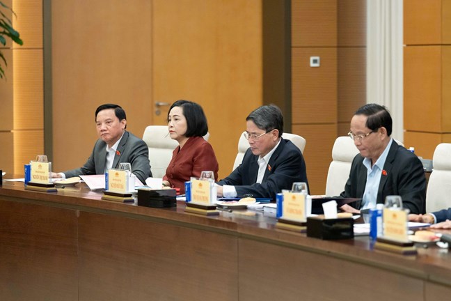 Hội nghị tổng kết công tác phối hợp giữa Ủy ban Thường vụ Quốc hội và Đoàn Chủ tịch Ủy ban Trung ương MTTQ Việt Nam- Ảnh 7.