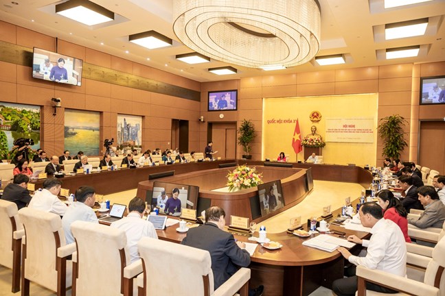 Hội nghị tổng kết công tác phối hợp giữa Ủy ban Thường vụ Quốc hội và Đoàn Chủ tịch Ủy ban Trung ương MTTQ Việt Nam- Ảnh 4.