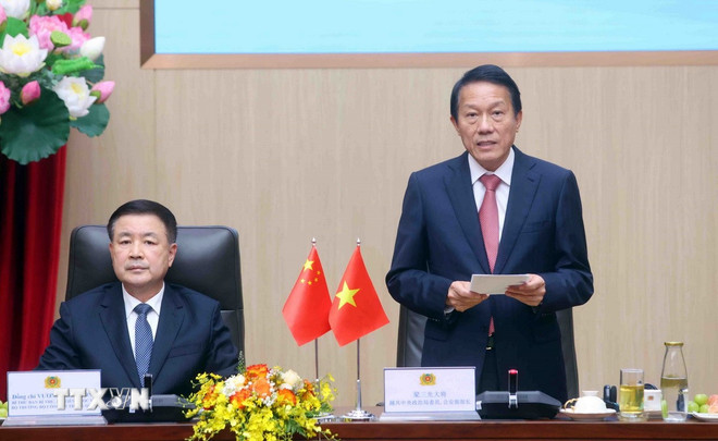 Hội nghị cấp Bộ trưởng Việt Nam-Trung Quốc về hợp tác phòng, chống tội phạm- Ảnh 2.
