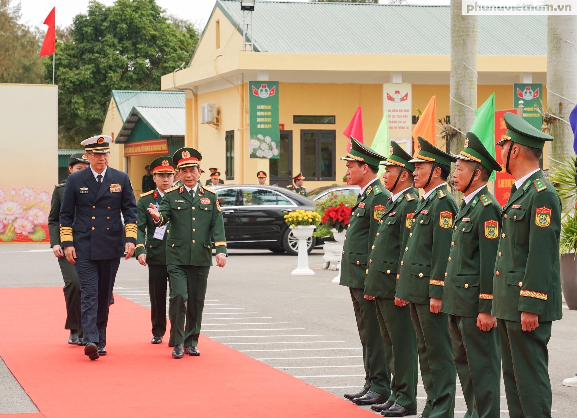Đoàn đại biểu Bộ Quốc phòng hai nước Việt Nam và Trung Quốc tham dự chuỗi hoạt động tại Quảng Ninh- Ảnh 8.