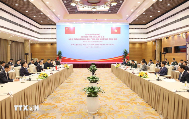 Làm sâu sắc hơn quan hệ Việt Nam-Trung Quốc qua Đối thoại chiến lược "3+3"- Ảnh 1.
