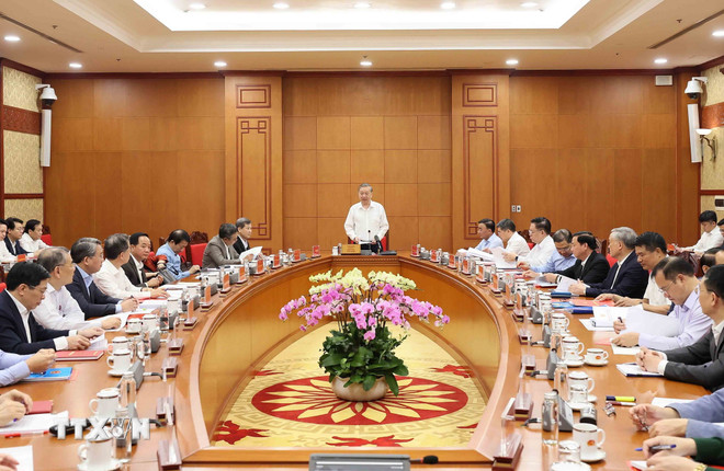 Tổng Bí thư Tô Lâm: Kiên quyết ngăn chặn, đẩy lùi tham nhũng, lãng phí, tiêu cực- Ảnh 2.