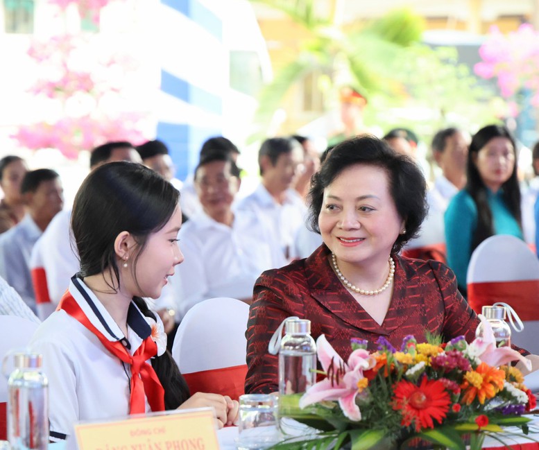 Khởi công đồng loạt các trường nội trú liên cấp vùng biên giai đoạn 2- Ảnh 8.