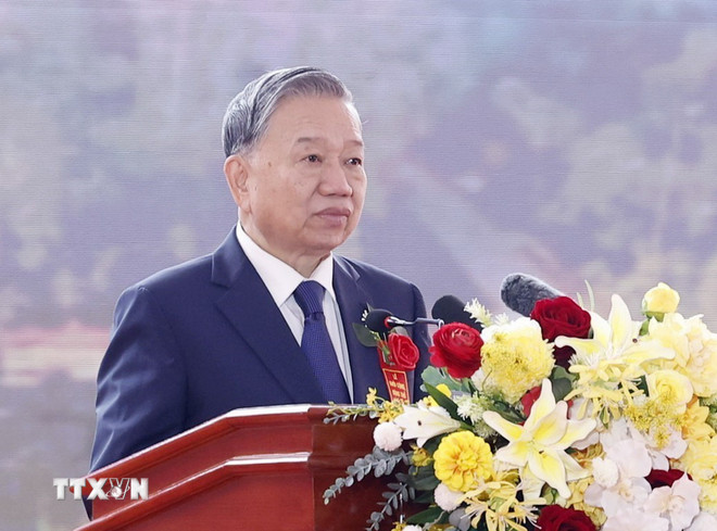 Tổng Bí thư: Đưa Trường Phổ thông nội trú thành "cột mốc mềm" về giáo dục vùng biên- Ảnh 3.