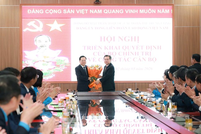 Ông Nguyễn Anh Tuấn được chỉ định làm Bí thư Đảng ủy Tổng Liên đoàn Lao động Việt Nam- Ảnh 1. Ông Nguyễn Anh Tuấn được chỉ định làm Bí thư Đảng ủy Tổng Liên đoàn Lao động Việt Nam- Ảnh 1.