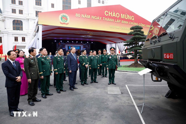 Tổng Bí thư Tô Lâm: Binh chủng Công binh tiếp tục phát huy truyền thống 'Mở đường thắng lợi'- Ảnh 8.