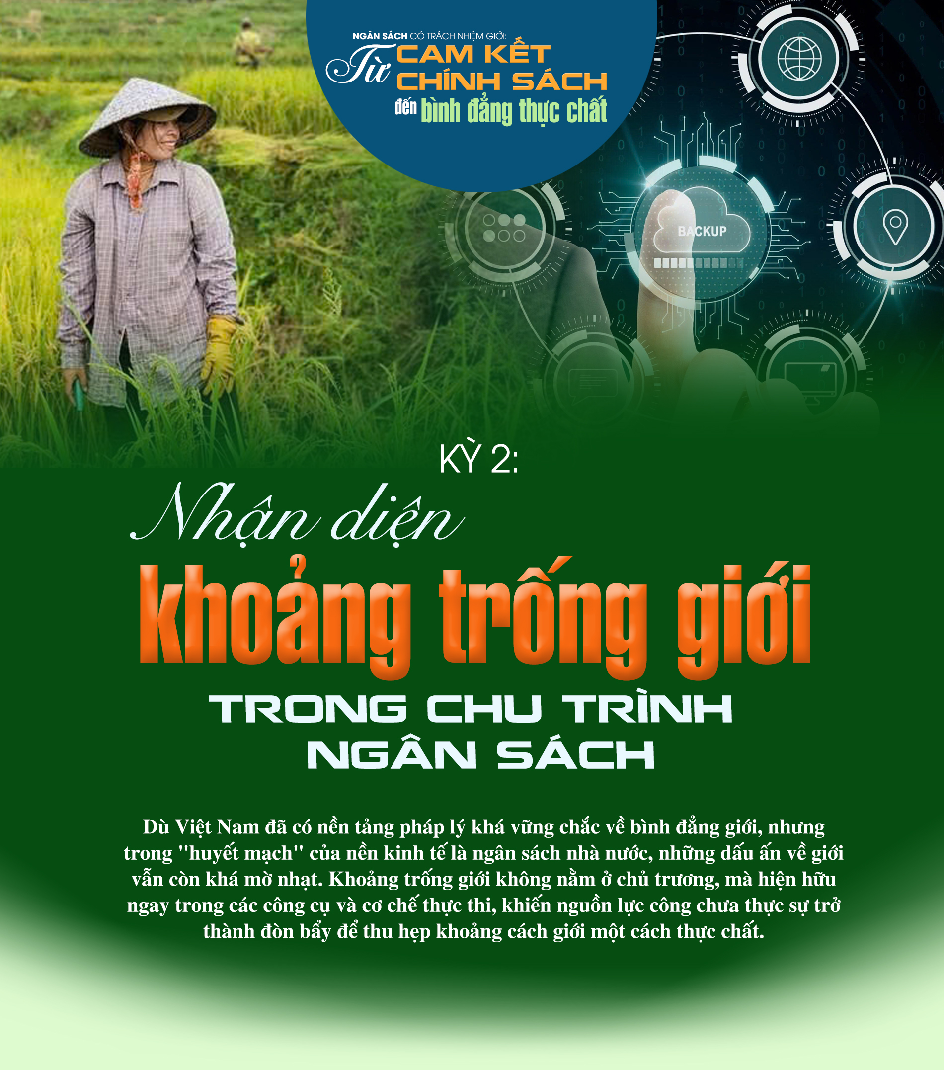 Nhận diện khoảng trống giới trong chu trình ngân sách