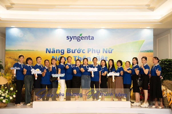 SYNGENTA tiếp tục hành trình “nâng bước Phụ nữ nông thôn Việt”, mở rộng ra khu vực Miền Bắc- Ảnh 3.