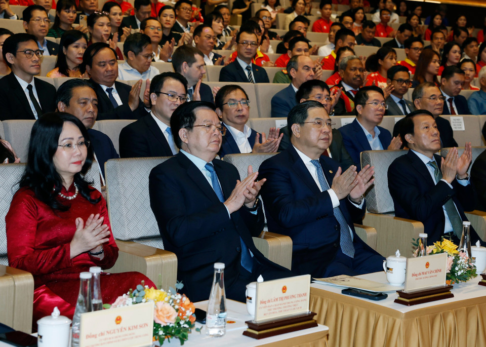 Tổng Bí thư dự Lễ kỷ niệm 80 năm Ngày truyền thống ngành Thể dục Thể thao- Ảnh 14.