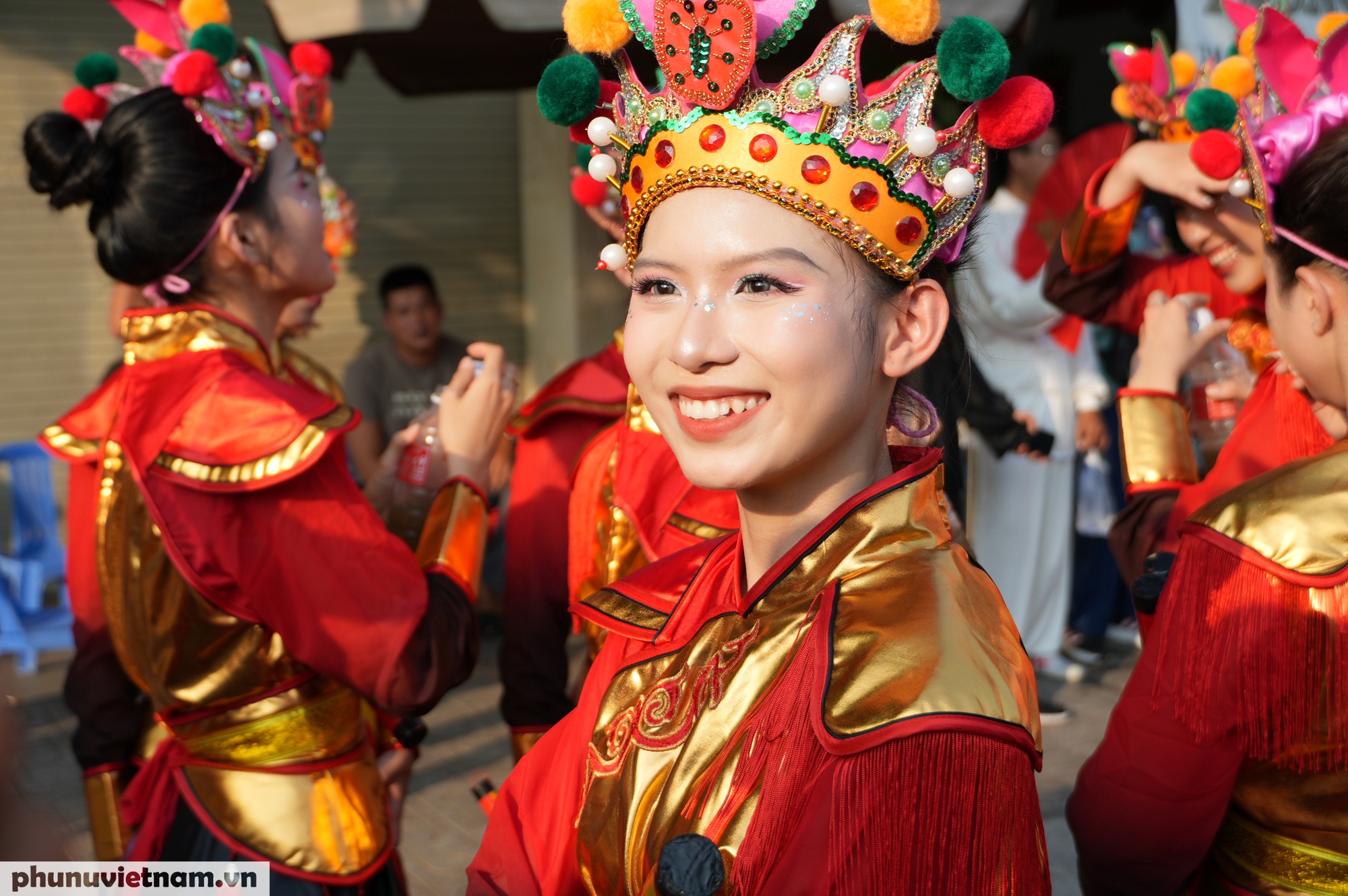 Rạng ngời trong nắng chiều