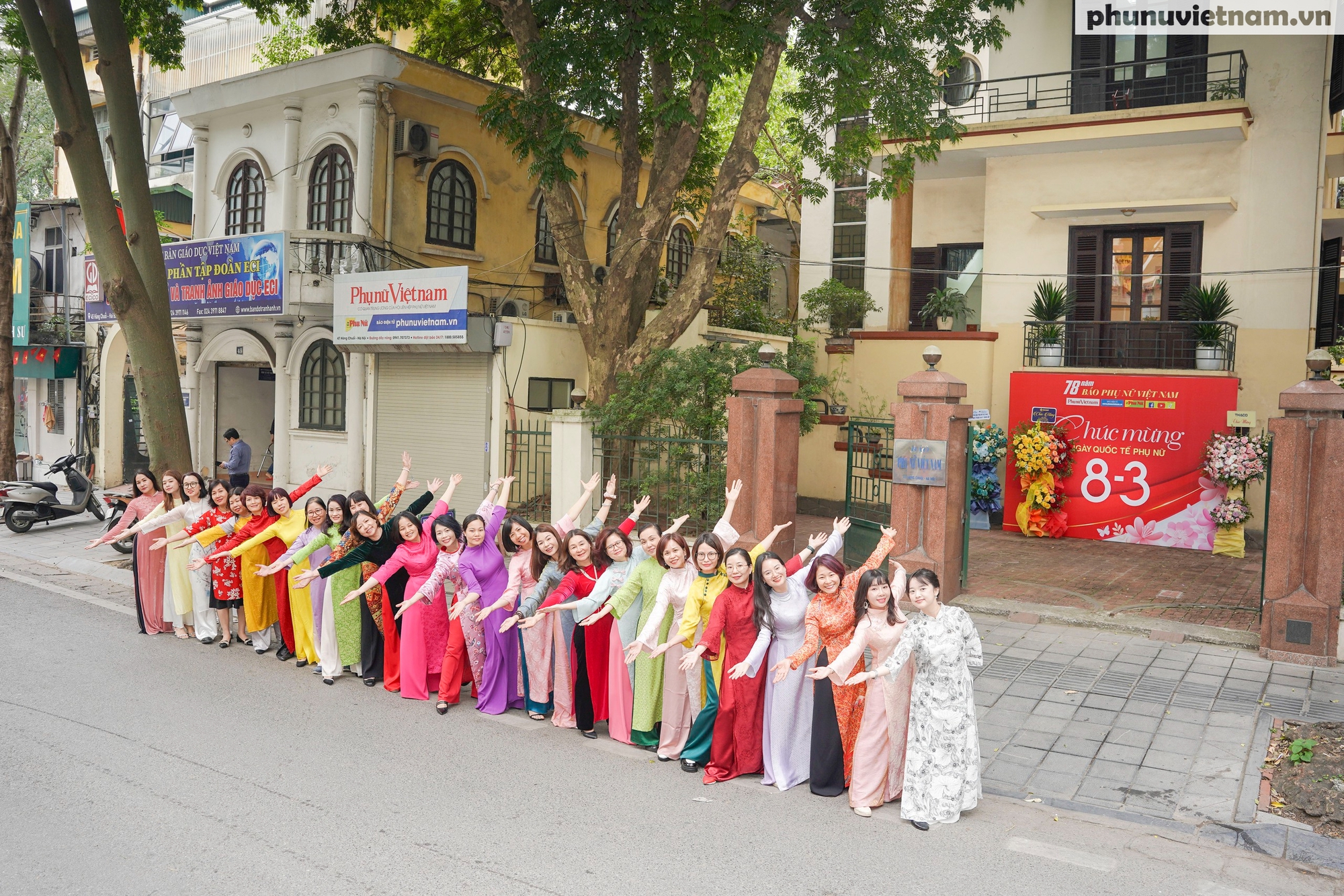 Báo Phụ nữ Việt Nam rộn ràng hưởng ứng Tuần lễ Áo dài 2026- Ảnh 12.