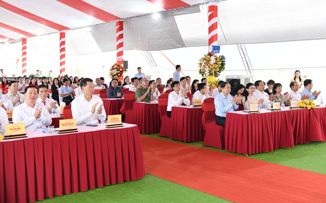 Chủ tịch Quốc hội Trần Thanh Mẫn dự Lễ khởi động dự án chào mừng Ngày bầu cử- Ảnh 2.