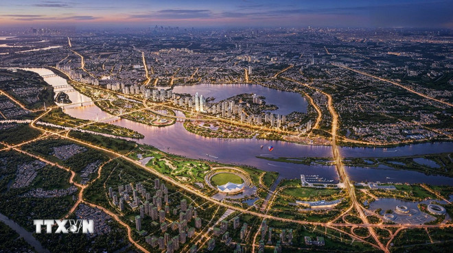 Hà Nội: Tạm dừng cấp phép xây dựng trong khu vực Trục đại lộ cảnh quan sông Hồng- Ảnh 1.