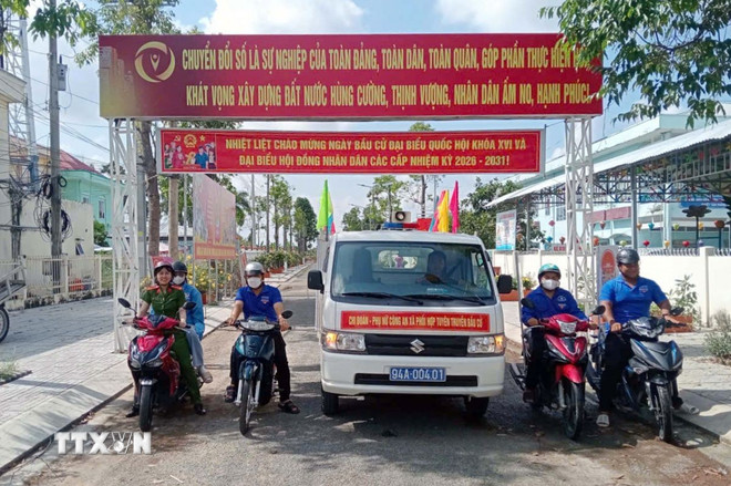 Cà Mau: Bảo đảm an ninh, hướng tới kỳ bầu cử thành công- Ảnh 1.