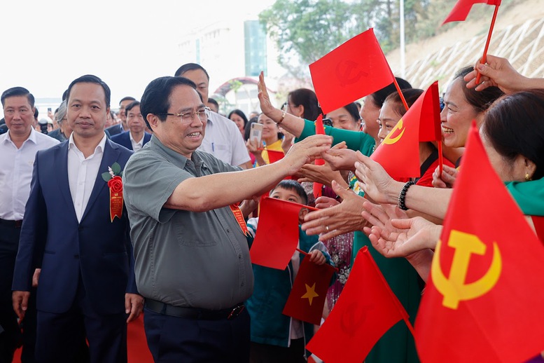 Thủ tướng Phạm Minh Chính dự lễ khánh thành dự án bảo tồn, tôn tạo di tích Him Lam- Ảnh 1.