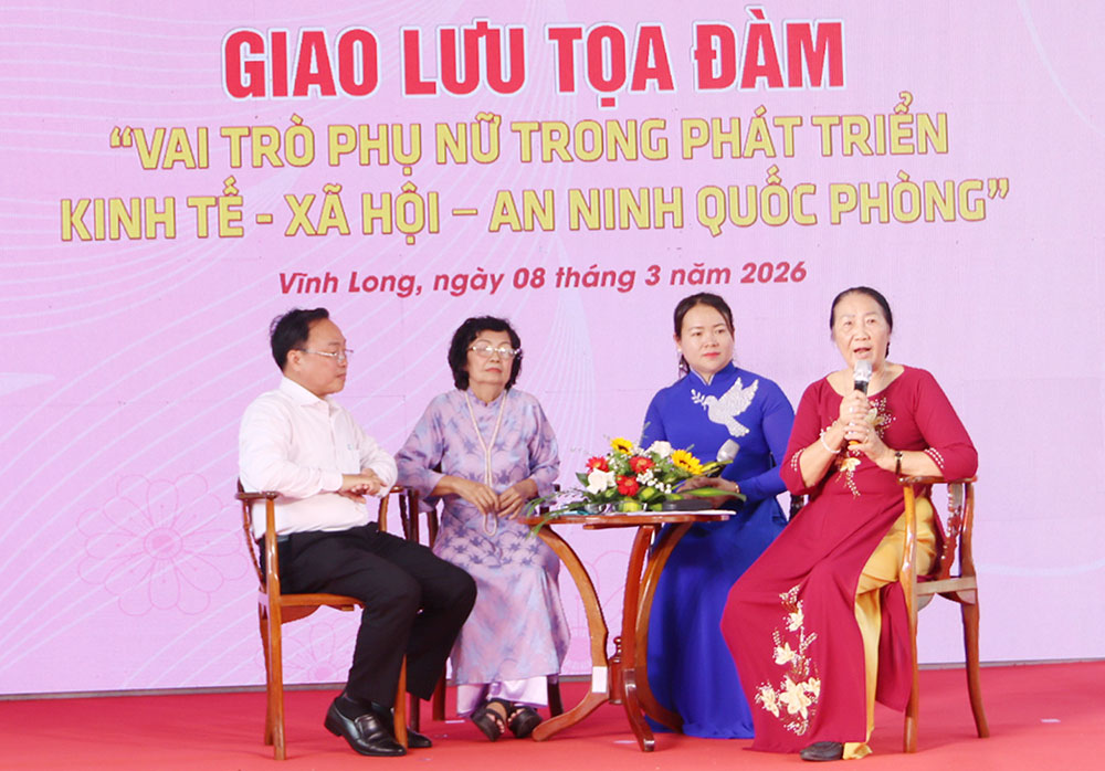 Hội LHPN tỉnh Vĩnh Long họp mặt kỷ niệm Ngày Quốc tế Phụ nữ 8/3- Ảnh 5.