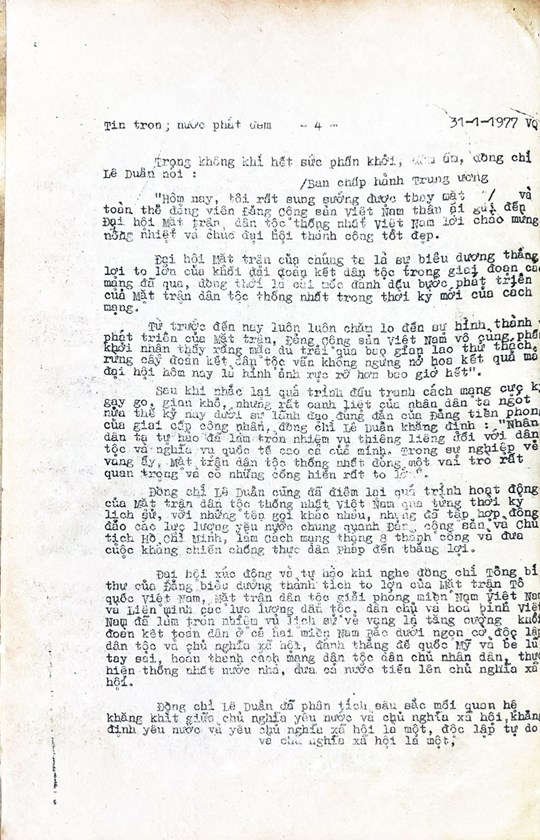 MTTQ Việt Nam qua các kỳ Đại hội: Đại hội Mặt trận Tổ quốc Việt Nam lần thứ I (1977-1983)- Ảnh 4.