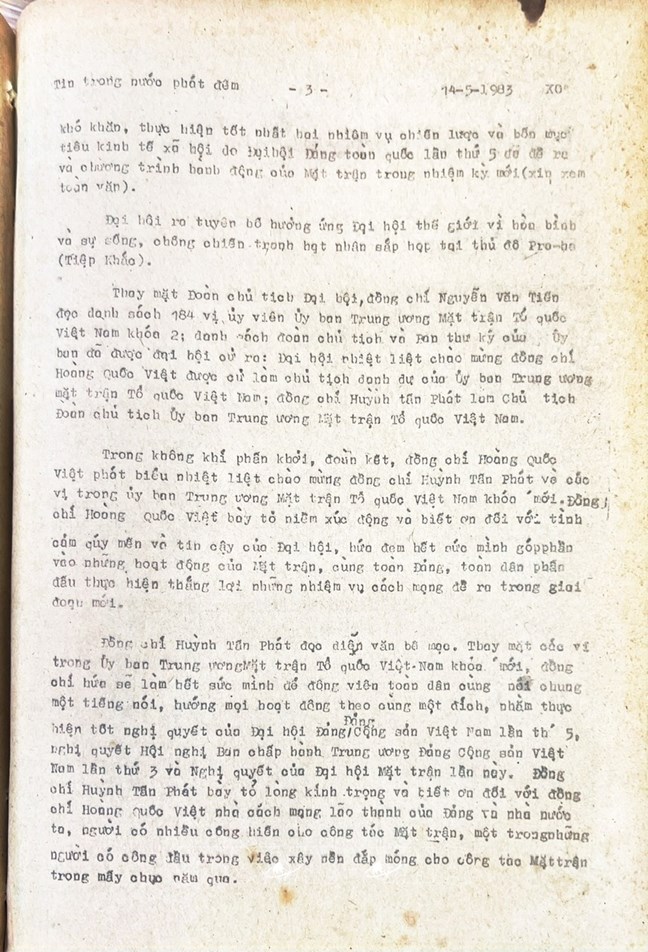 MTTQ Việt Nam qua các kỳ Đại hội: Đại hội Mặt trận Tổ quốc Việt Nam lần thứ II (1983-1988)- Ảnh 13.
