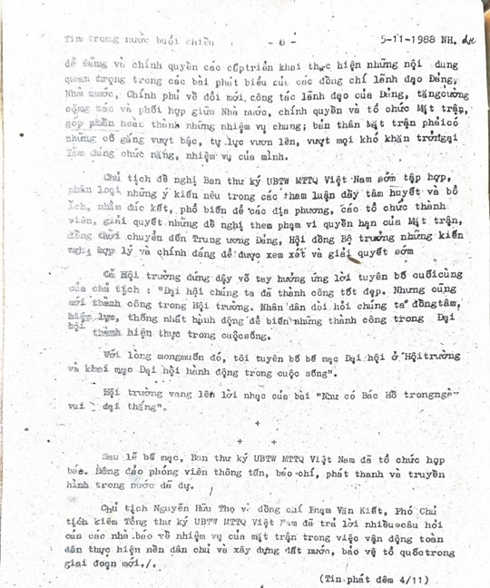 MTTQ Việt Nam qua các kỳ Đại hội: Đại hội Mặt trận Tổ quốc Việt Nam lần thứ III (1988-1994)- Ảnh 11.
