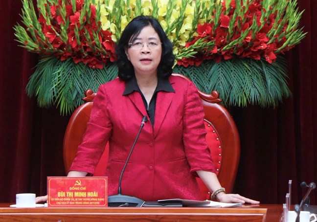 Đoàn kiểm tra của Bộ Chính trị làm việc với Ban Thường vụ Tỉnh ủy Phú Thọ- Ảnh 1.