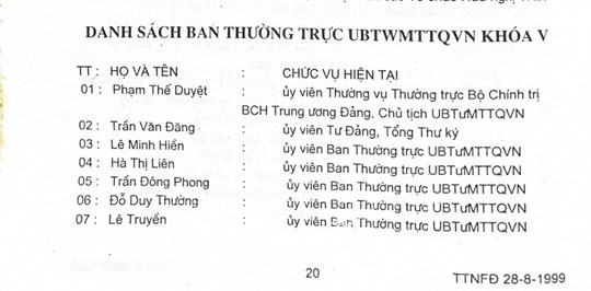 MTTQ Việt Nam qua các kỳ Đại hội: Đại hội Mặt trận Tổ quốc Việt Nam lần thứ V (1999-2004)- Ảnh 6.