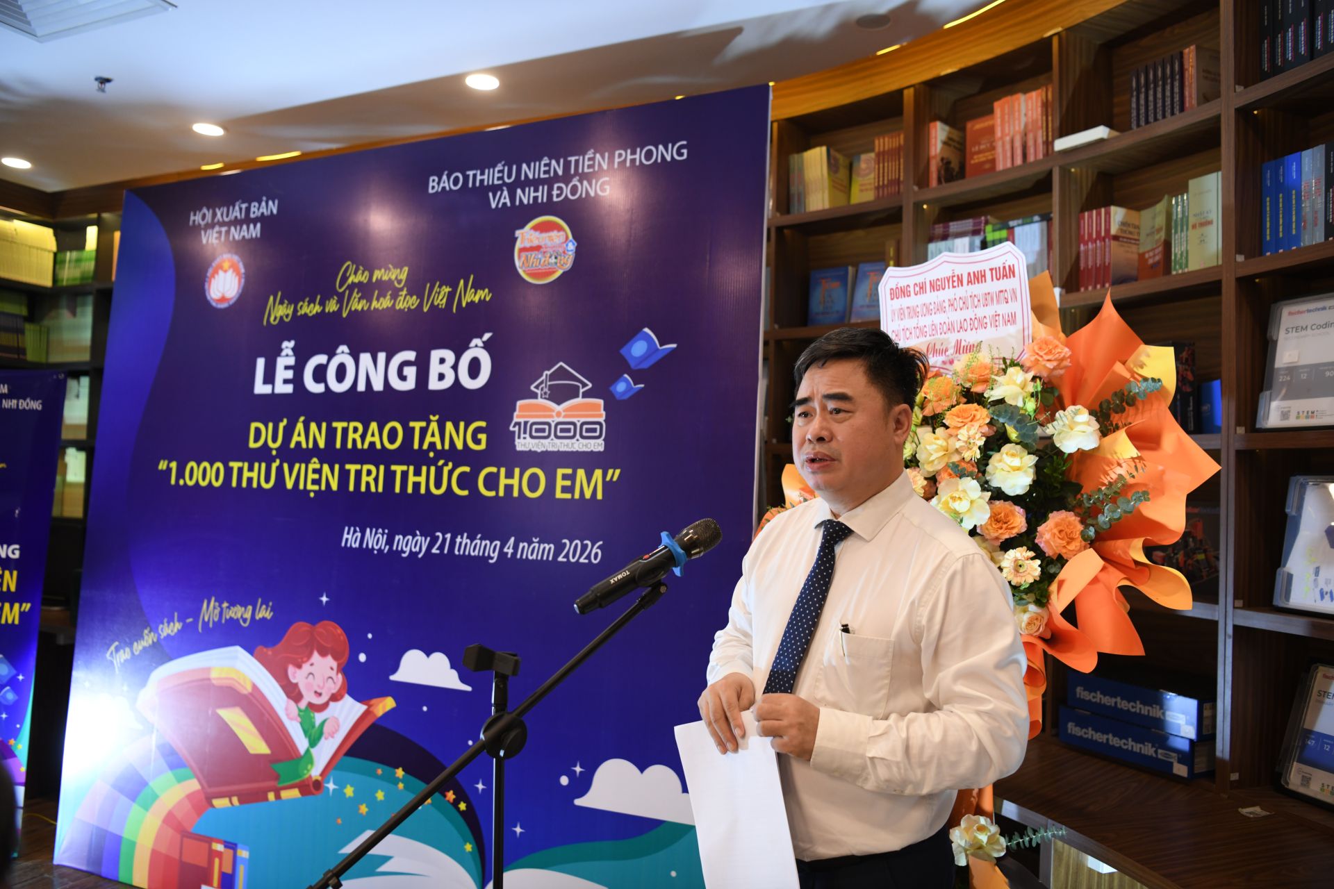 Khởi động dự án 1.000 thư viện tri thức cho học sinh- Ảnh 2.