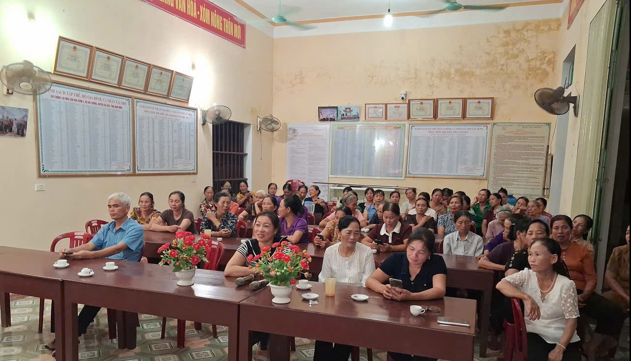 Nâng cao chất lượng cán bộ Hội cơ sở: Bài 1- Góc nhìn từ mô hình "1+1"- Ảnh 1.