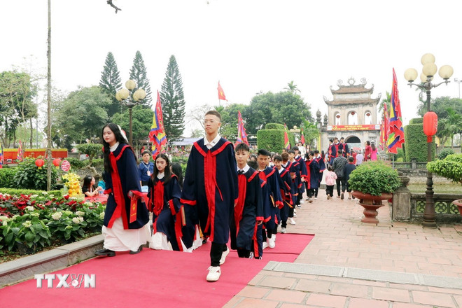 Hải Phòng: Lễ hội Văn Miếu Mao Điền tôn vinh đạo học của dân tộc- Ảnh 3.