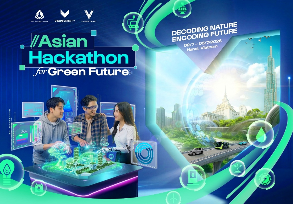 Phát động cuộc thi Asian Hackathon for Green Future 2026 với tổng giải thưởng 24.000 USD- Ảnh 1.