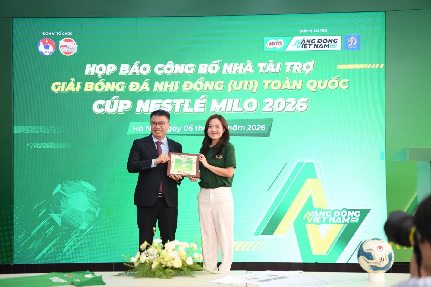 Nestlé MILO tiếp tục đồng hành cùng Giải Bóng đá Nhi đồng toàn quốc 2026- Ảnh 1.