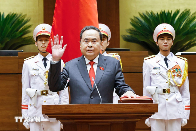 Toàn văn phát biểu nhậm chức của Chủ tịch Quốc hội khóa XVI Trần Thanh Mẫn- Ảnh 1.