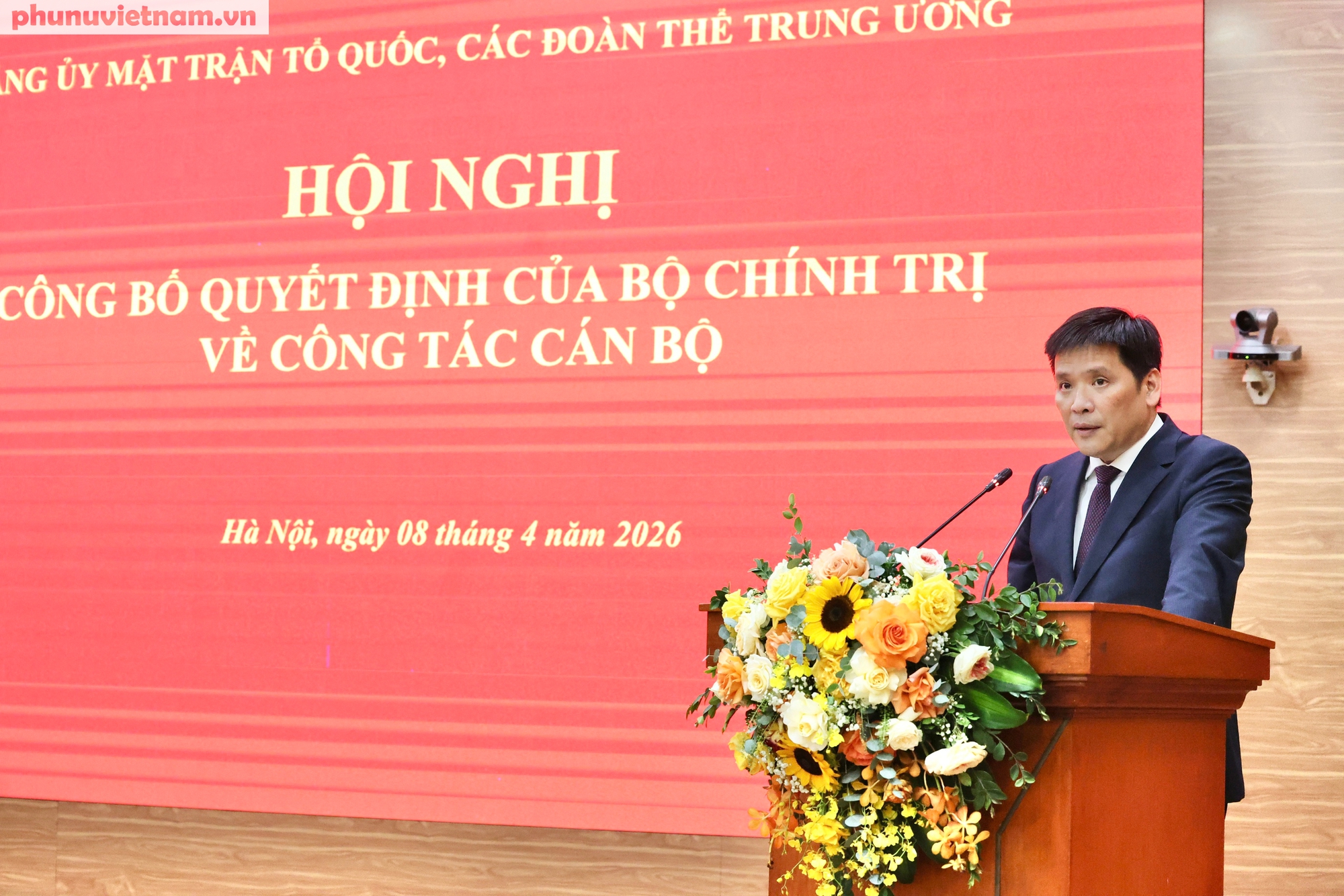 Ông Nguyễn Phi Long giữ chức Phó Bí thư Thường trực Đảng ủy MTTQ, các đoàn thể Trung ương- Ảnh 1.