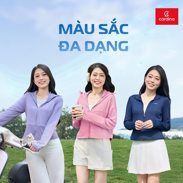 Giải mã dòng áo nắng sợi tản nhiệt Cardina vừa làm mát, vừa cản 99,9% tia UV- Ảnh 3. Giải mã dòng áo nắng sợi tản nhiệt Cardina vừa làm mát, vừa cản 99,9% tia UV- Ảnh 3.