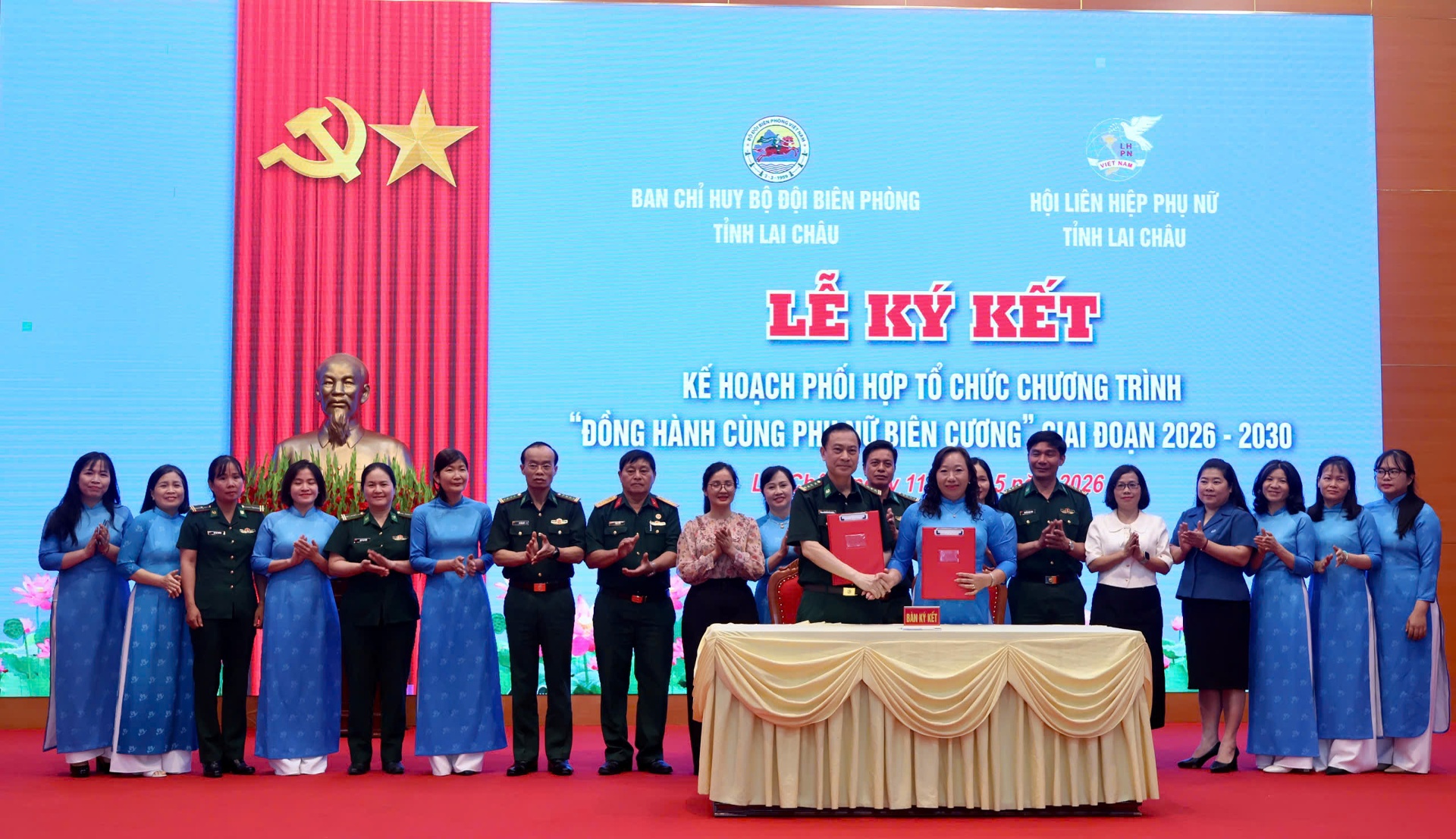 Ký kết Chương trình “Đồng hành cùng Phụ nữ biên cương” giai đoạn 2026 - 2030- Ảnh 4.