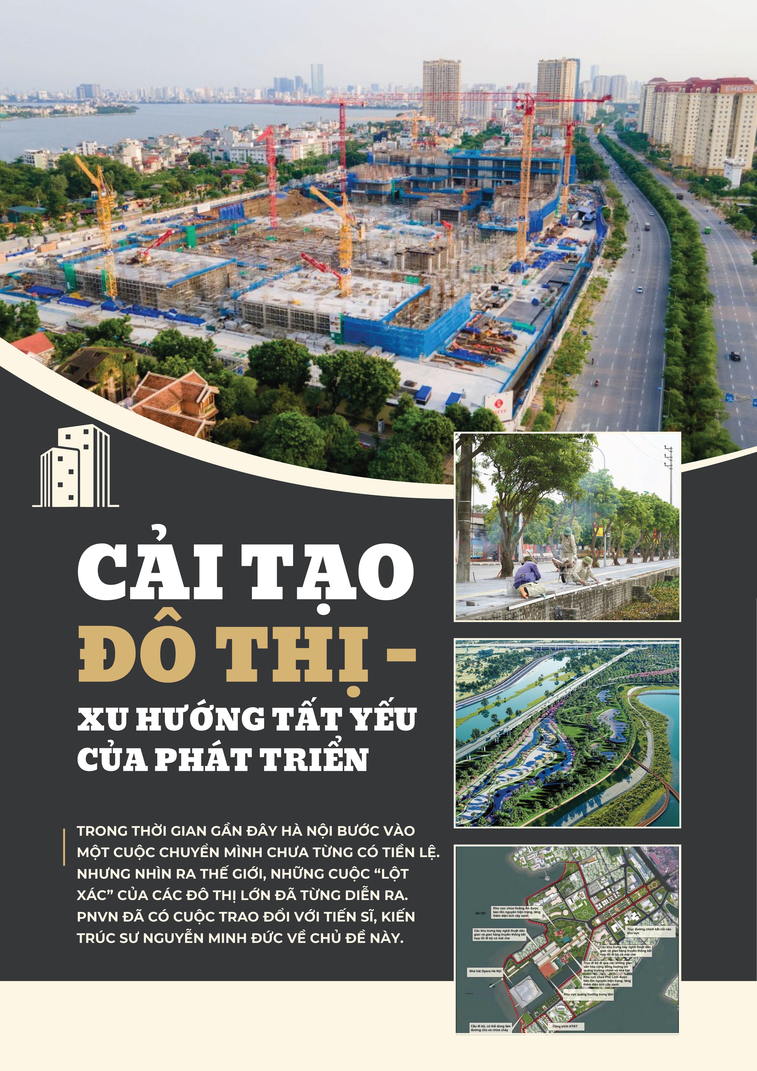 Cải tạo đô thị - Xu hướng tất yếu của phát triển