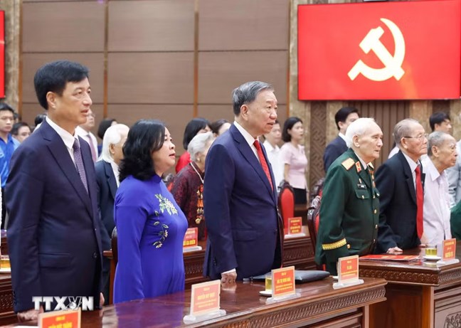 Tổng Bí thư, Chủ tịch nước Tô Lâm: Đảng viên lão thành là chỗ dựa tinh thần tin cậy- Ảnh 1.