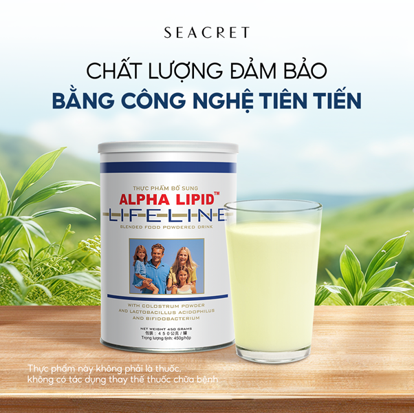 Seacret hợp tác NIG Nutritionals phân phối độc quyền Alpha Lipid Lifeline tại Việt Nam- Ảnh 4. Seacret hợp tác NIG Nutritionals phân phối độc quyền Alpha Lipid Lifeline tại Việt Nam- Ảnh 4.