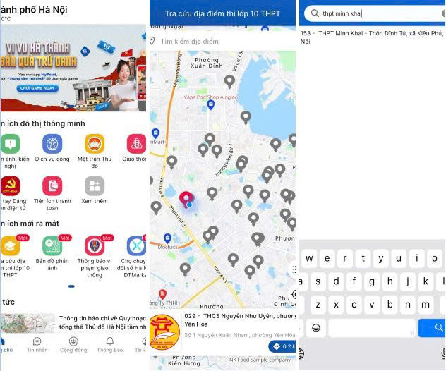 Tra cứu các điểm thi vào lớp 10 THPT trên iHanoi- Ảnh 1.