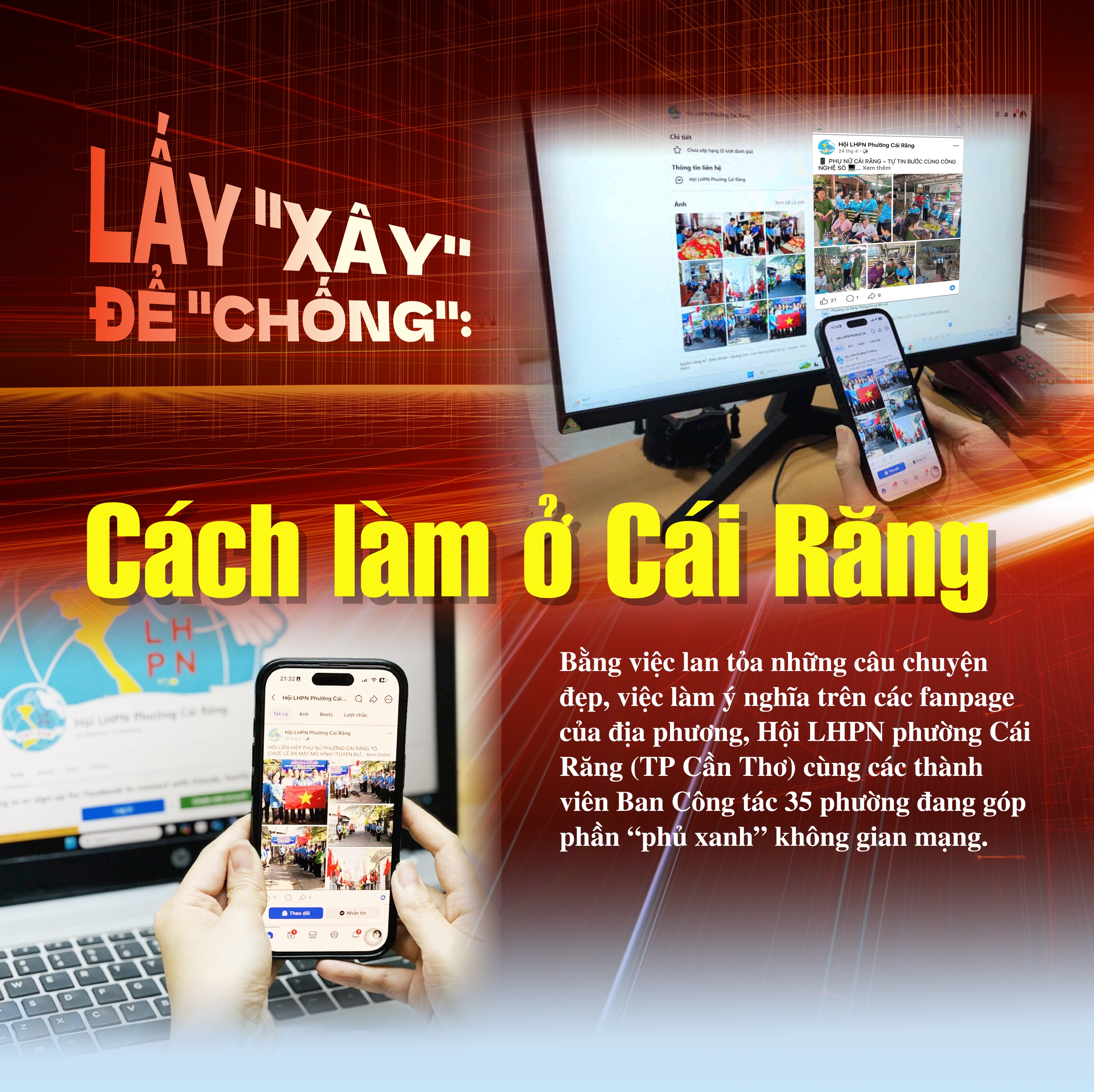 Lấy "xây" để "chống": Cách làm ở Cái Răng