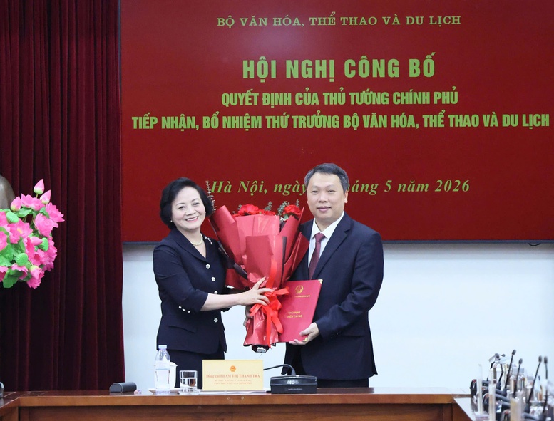 Phó Thủ tướng Phạm Thị Thanh Trà trao quyết định bổ nhiệm Thứ trưởng Bộ VHTT&DL- Ảnh 1.