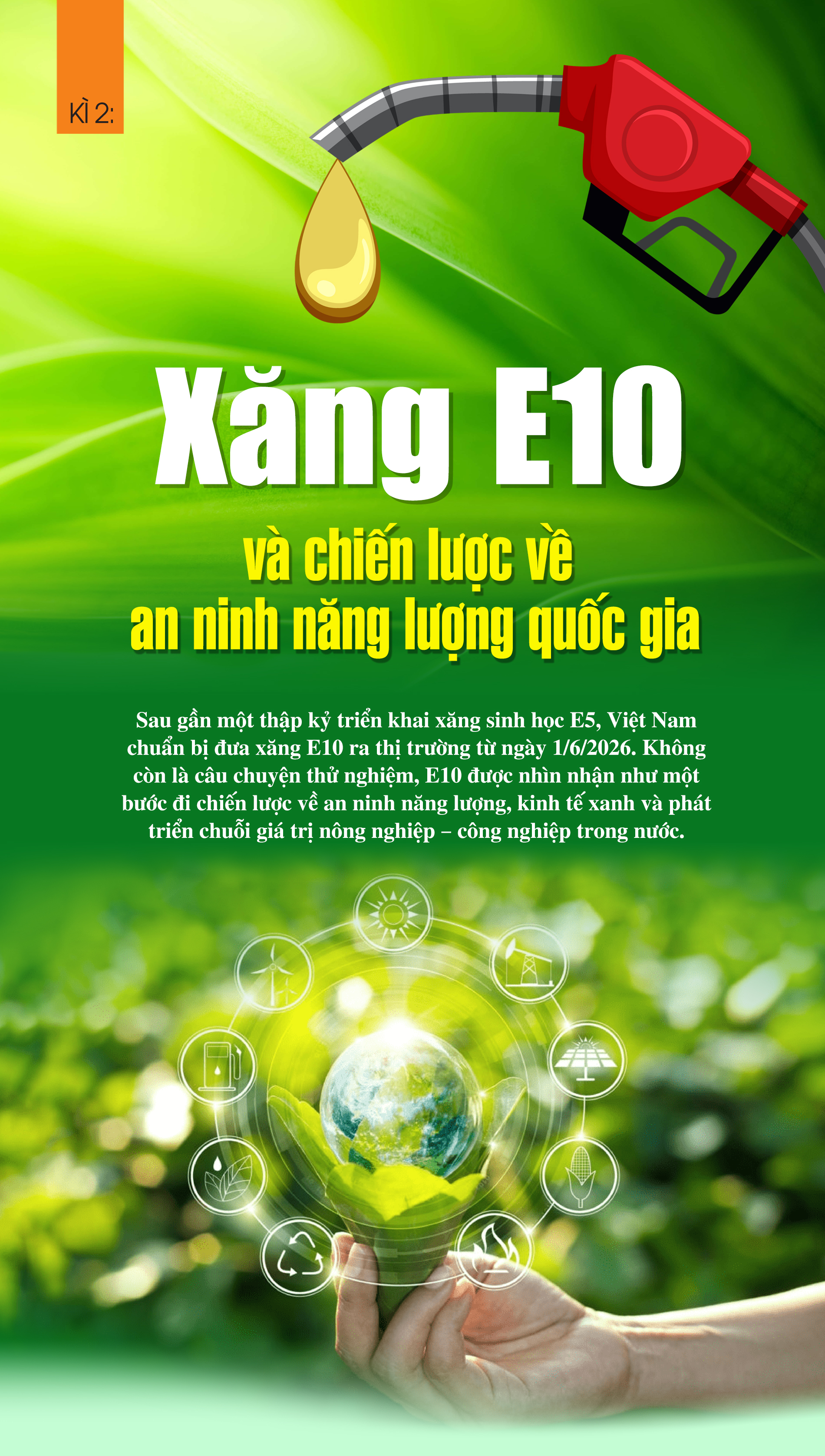 Xăng E10 và chiến lược về an ninh năng lượng quốc gia
