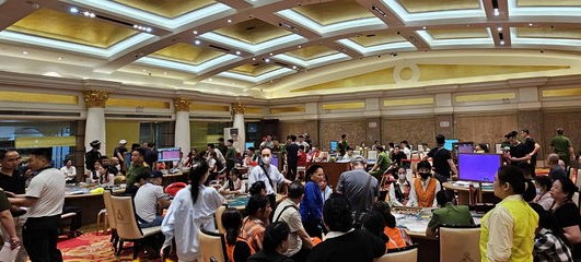 Triệt phá ổ đánh bạc hơn 300 tỷ đồng ở biên giới Lạng Sơn - Ảnh 1.