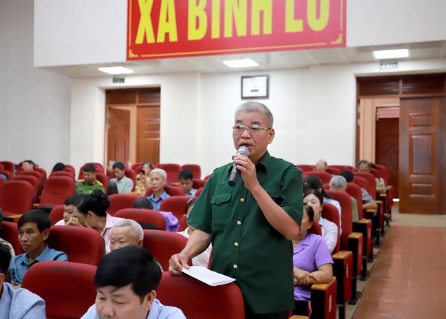 Phó Chủ tịch - Tổng Thư ký Hà Thị Nga tiếp xúc cử tri xã Bình Lư, tỉnh Lai Châu- Ảnh 2.