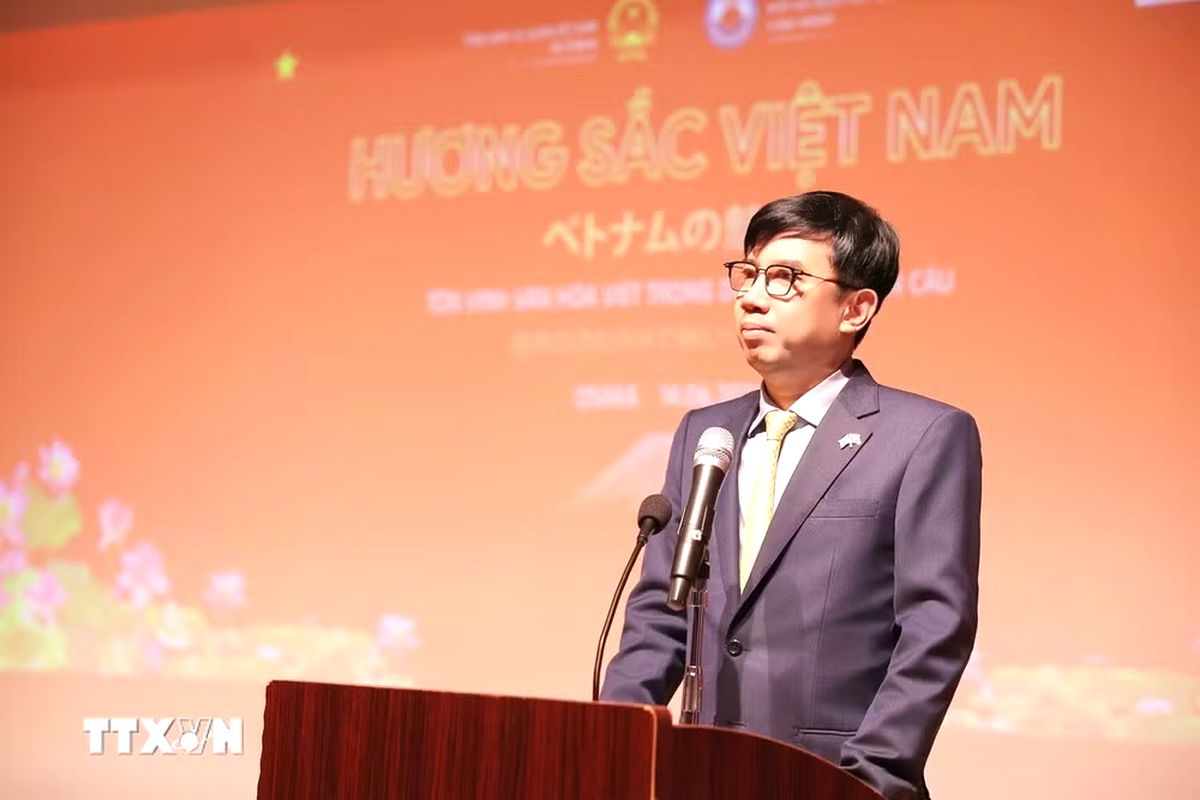 Art Programme “Vietnamese Essence” Serves as a Cultural Bridge in Japan - Ảnh 1. Art Programme “Vietnamese Essence” Serves as a Cultural Bridge in Japan - Ảnh 1.