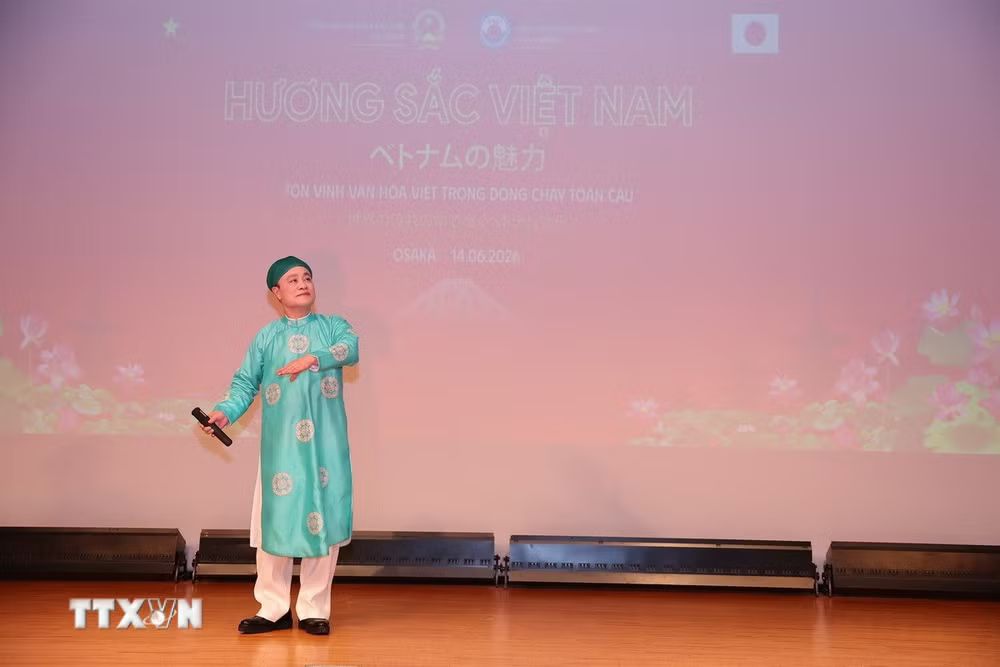 Art Programme “Vietnamese Essence” Serves as a Cultural Bridge in Japan - Ảnh 2. Art Programme “Vietnamese Essence” Serves as a Cultural Bridge in Japan - Ảnh 2.