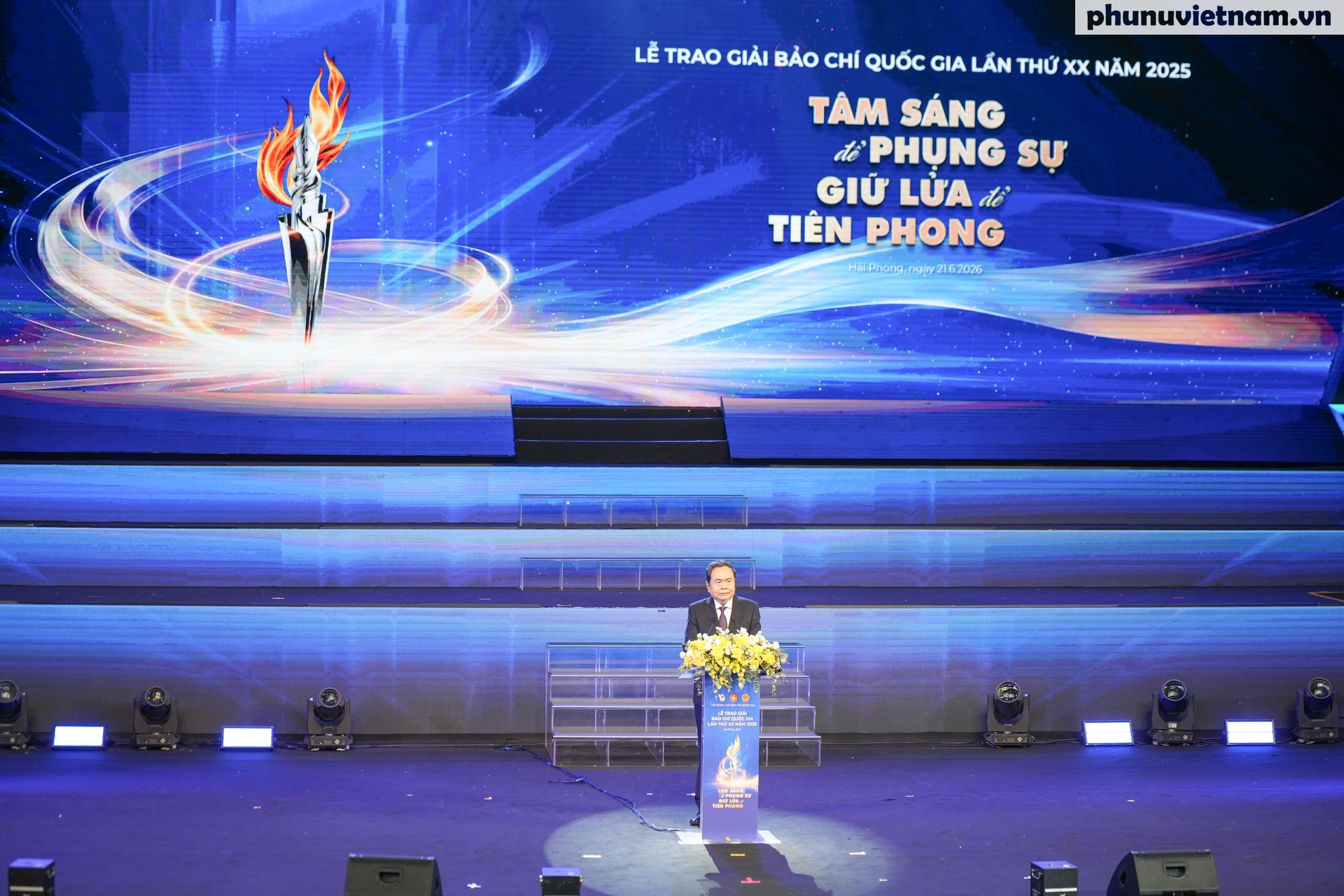 Chủ tịch Quốc hội Trần Thanh Mẫn: “Báo chí phải tiên phong đổi mới, để gánh vác trách nhiệm lớn hơn” - Ảnh 3.
