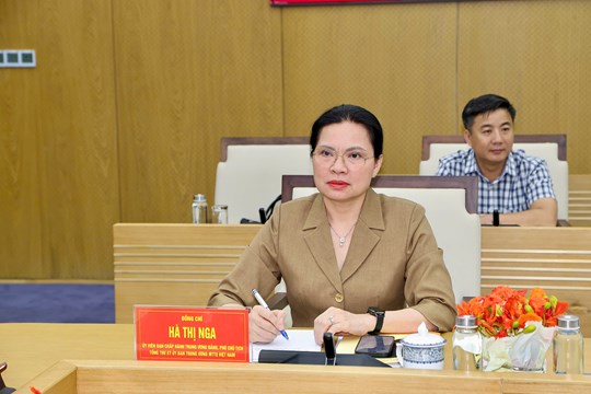 Cụm thi đua các thành phố trực thuộc Trung ương sơ kết công tác Mặt trận 6 tháng đầu năm 2026- Ảnh 1.