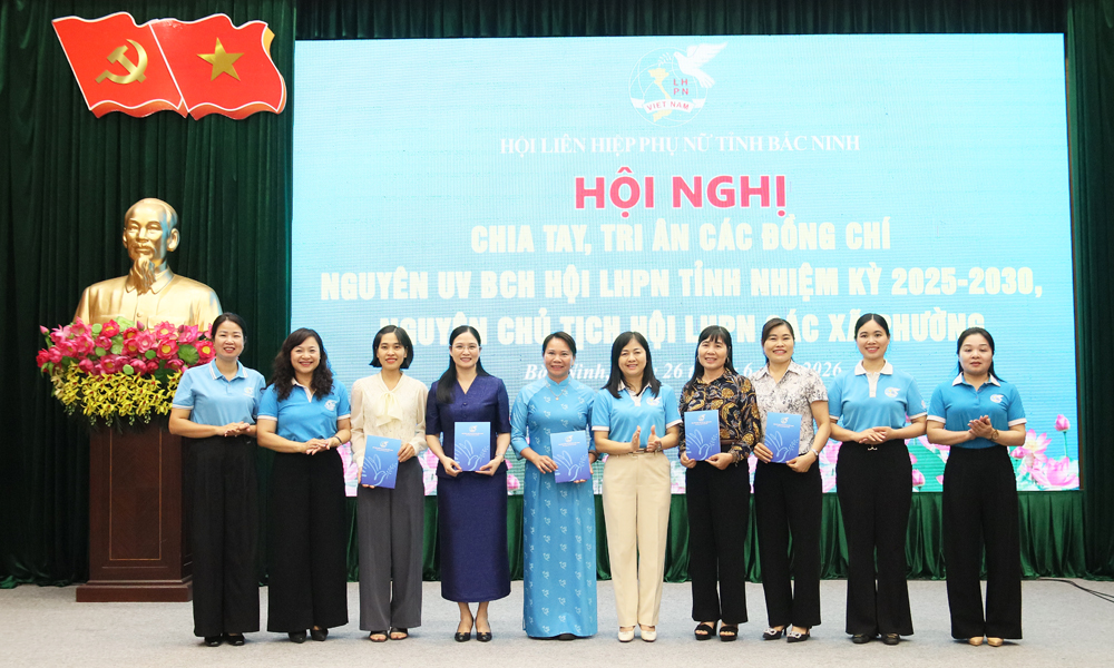 Hội LHPN tỉnh Bắc Ninh thông báo nhanh kết quả Đại hội Phụ nữ toàn quốc XIV - Ảnh 2.