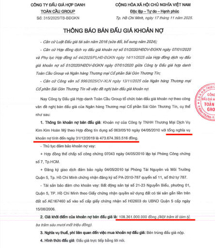 Nợ nhóm 5 trên 30 nghìn tỷ, Sacombank thông báo thu giữ loạt tài sản đảm bảo- Ảnh 2.